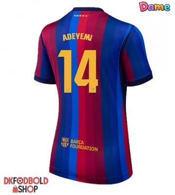 Barcelona Karim Adeyemi #14 Hjemmebanetrøje Dame 2026-27 Kort ærmer Barcelona Karim Adeyemi #14 Hjemmebanetrøje Dame 2026-27 Kort ærmer
